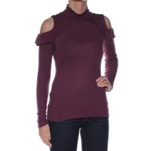 Maison Jules Cold Shoulder Top sz M